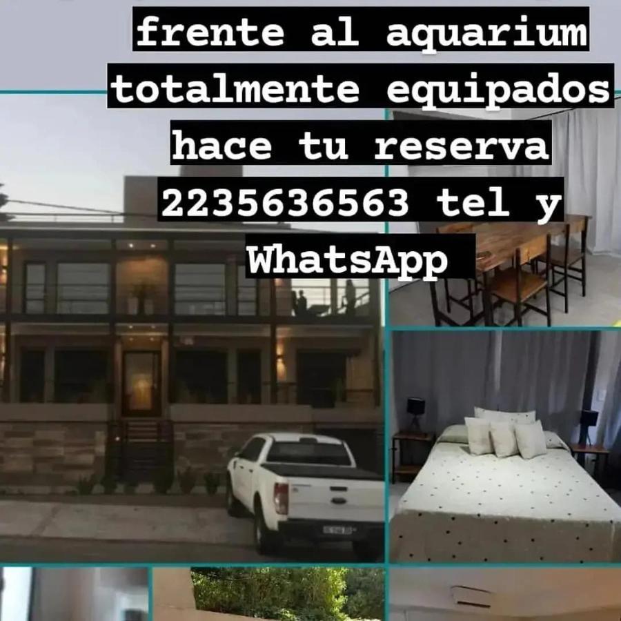 departamentos frente a la playa vistas del sur Apartamento Mar del Plata Exterior foto